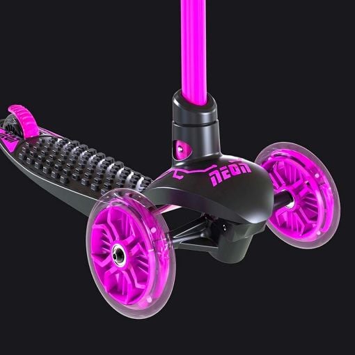 Εικόνα της YVolution - Παιδικό Πατίνι Neon Glider Air Τρίτροχο με Φωτιζόμενα Ροδάκια Ροζ 53.100966