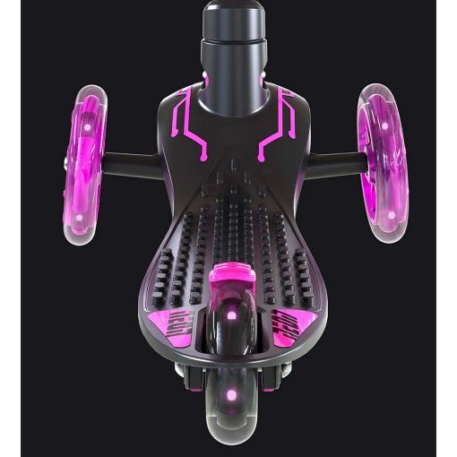 Εικόνα της YVolution - Παιδικό Πατίνι Neon Glider Air Τρίτροχο με Φωτιζόμενα Ροδάκια Ροζ 53.100966