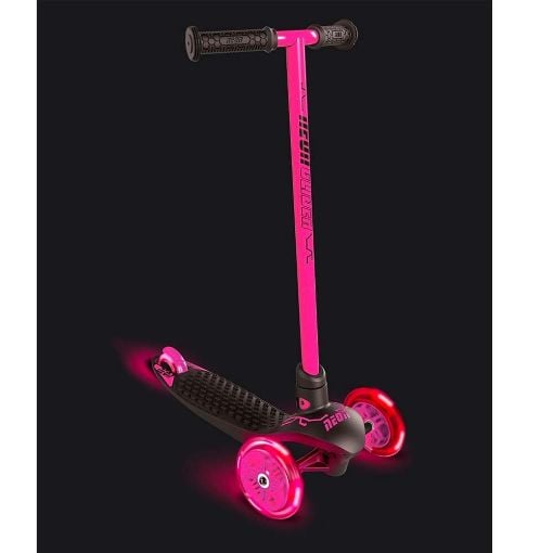 Εικόνα της YVolution - Παιδικό Πατίνι Neon Glider Air Τρίτροχο με Φωτιζόμενα Ροδάκια Ροζ 53.100966
