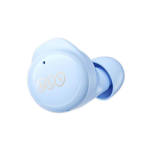 Εικόνα της True Wireless Earbuds QCY T17 Light Blue 6957141407042