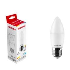 Εικόνα της Λάμπα Toshiba LED N STD E27 Candle 6500K 806lm 7W Cold White