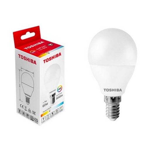 Εικόνα της Λάμπα Toshiba LED N STD E14 Bulb 4000K 806lm 7W Neutral White