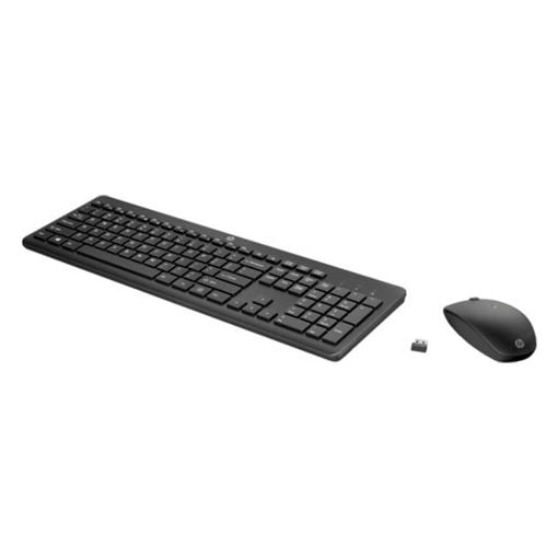 Εικόνα της Πληκτρολόγιο-Ποντίκι HP 230 Wireless Black 18H24AA