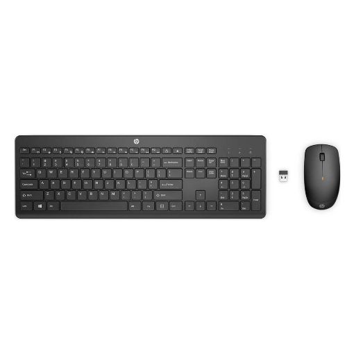 Εικόνα της Πληκτρολόγιο-Ποντίκι HP 230 Wireless Black 18H24AA