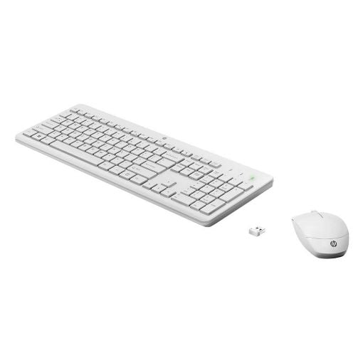 Εικόνα της Πληκτρολόγιο-Ποντίκι HP 230 Wireless White 3L1F0AA
