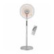 Εικόνα της Ανεμιστήρας Crystal Home Air Metal Control Touch Silver