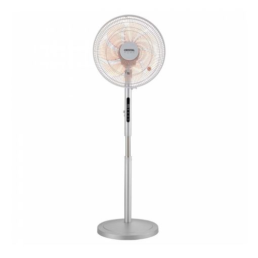 Εικόνα της Ανεμιστήρας Crystal Home Air Metal Control Touch Silver