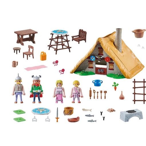 Εικόνα της Playmobil Asterix - Η Καλύβα του Αρχηγού Μαζεστίξ 70932