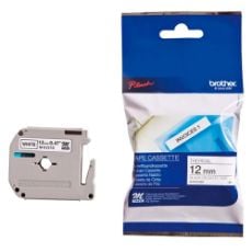 Εικόνα της Ταινία Ετικετογράφου Brother 4m x 12mm Black on White M-K231SBZ