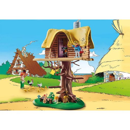 Εικόνα της Playmobil Asterix - Το Δεντρόσπιτο του Βάρδου Κακοφωνίξ 71016