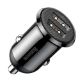 Εικόνα της Φορτιστής Αυτοκινήτου Baseus Grain Pro Dual USB 4.8A Black CCALLP-01