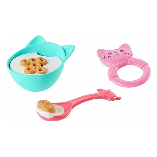 Εικόνα της Mattel - My Garden Baby Snack & Snuggle Kitten Hot Pink HHP29
