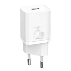 Εικόνα της Φορτιστής Baseus Super Si 1C USB-C 25W White CCSP020102