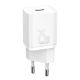 Εικόνα της Φορτιστής Baseus Super Si 1C USB-C 25W White CCSP020102