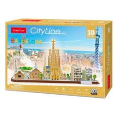 Εικόνα της Cubic Fun - 3D Puzzle Barcelona 186pcs MC256h