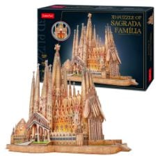 Εικόνα της Cubic Fun - 3D Led Puzzle Sagrada Familia 696pcs L530h