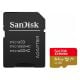 Εικόνα της Κάρτα Μνήμης MicroSDXC Class 10 Sandisk Extreme 64GB + SD Adapter SDSQXAH-064G-GN6MA