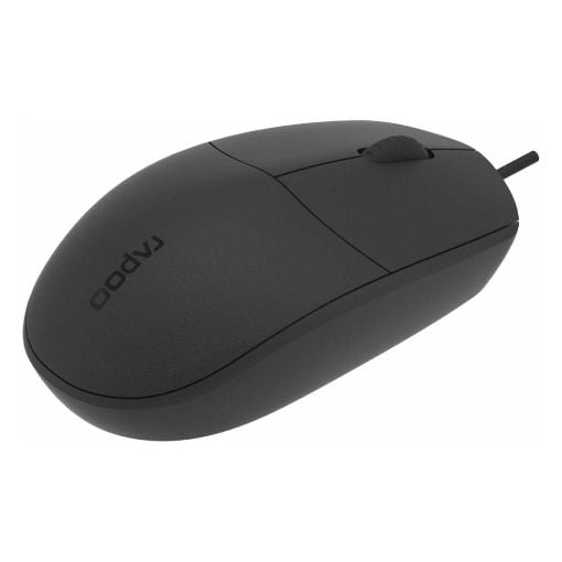 Εικόνα της Ποντίκι Rapoo N100 Wired Black
