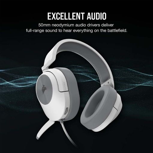 Εικόνα της Headset Corsair HS55 Stereo White CA-9011261-EU