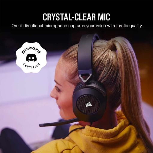 Εικόνα της Headset Corsair HS65 Surround Carbon CA-9011270-EU