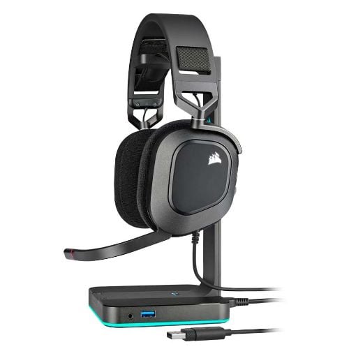 Εικόνα της Headset Corsair HS80 RGB Carbon CA-9011237-EU