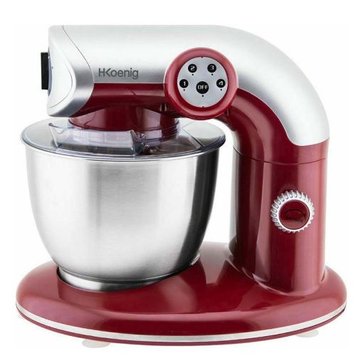 Εικόνα της Κουζινομηχανή H.Koenig KM80 1000W Red