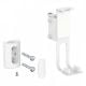 Εικόνα της Wall Mount Crystal Audio WM1 for Sonos One/One SL White