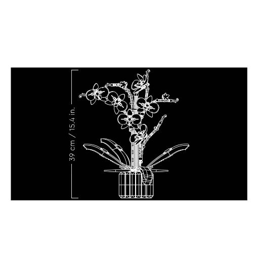 Εικόνα της LEGO Botanicals: Orchid 10311
