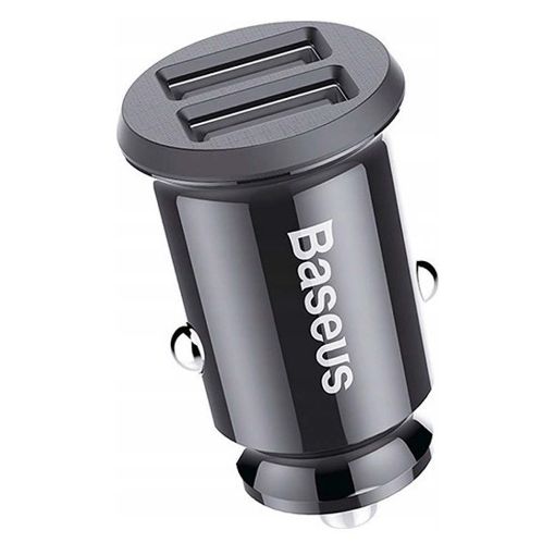 Εικόνα της Φορτιστής Αυτοκινήτου Baseus Grain Dual USB 3.1A Black CCALL-ML01