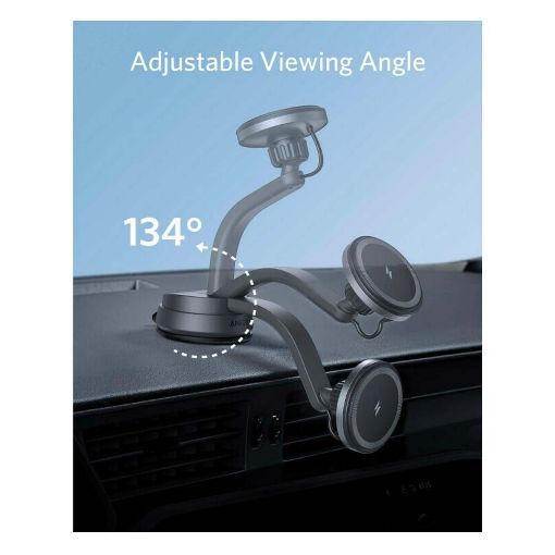 Εικόνα της Anker 613 Mag-Go Car Mount Wireless Charger Black B2930G11