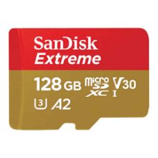 Εικόνα της Κάρτα Μνήμης microSDXC SanDisk Extreme 128GB UHS-I 190MB/s +Adapter SDSQXAA-128G-GN6AA
