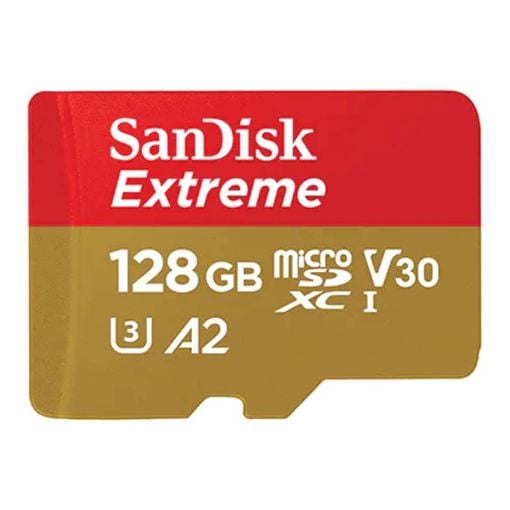 Εικόνα της Κάρτα Μνήμης microSDXC SanDisk Extreme 128GB UHS-I 190MB/s +Adapter SDSQXAA-128G-GN6AA