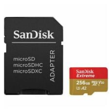 Εικόνα της Κάρτα Μνήμης microSDXC SanDisk Extreme for Mobile Gaming 256GB UHS-I 190MB/s + Adapter SDSQXAV-256G-GN6MA
