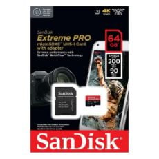 Εικόνα της Κάρτα Μνήμης MicroSDXC SanDisk Extreme Plus 64GB 200MB/s SDSQXCU-064G-GN6MA