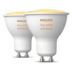 Εικόνα της Philips Hue Smart Spot GU10 4.3W White (2-Pack) LPH02714