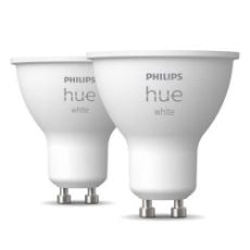 Εικόνα της Philips Hue Smart Spot GU10 5.2W White (2-Pack) LPH02726