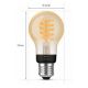 Εικόνα της Philips Hue Smart Bulb E27 Filament 7W White 929002477501