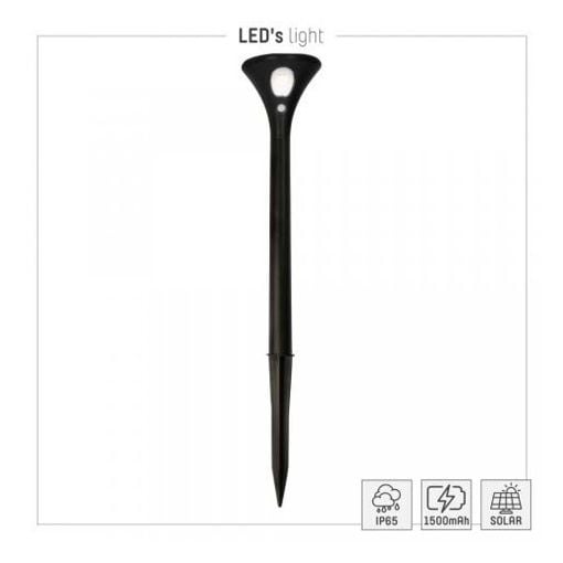 Εικόνα της 123LED Solar Spike Spot Cusco Black