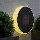 Εικόνα της 123LED Solar Wall Lamp Eclipse 30 Multicolor