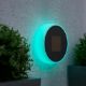 Εικόνα της 123LED Solar Wall Lamp Eclipse 20 Multicolor