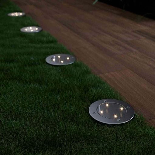 Εικόνα της 123LED Solar Spiked Spots Mirage (4-Pack)