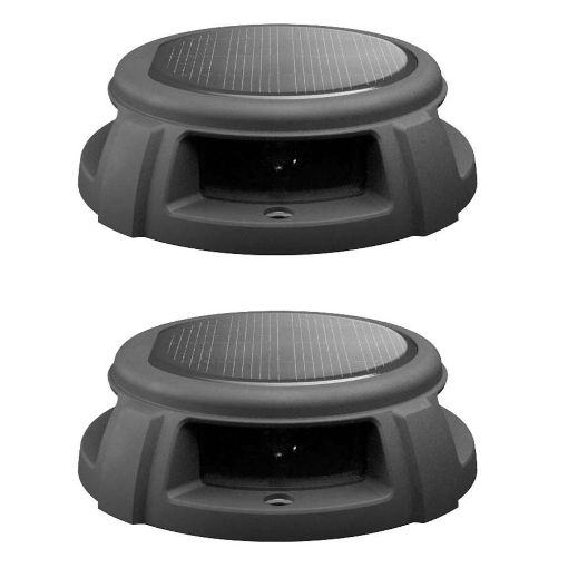 Εικόνα της 123LED Solar Ground Spot Tap Dance Black RGB (2-Pack)