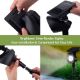 Εικόνα της 123LED Solar Ground Spot Tap Dance Black Cold White (2-Pack)