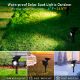 Εικόνα της 123LED Solar Ground Spot Tap Dance Black Cold White (2-Pack)