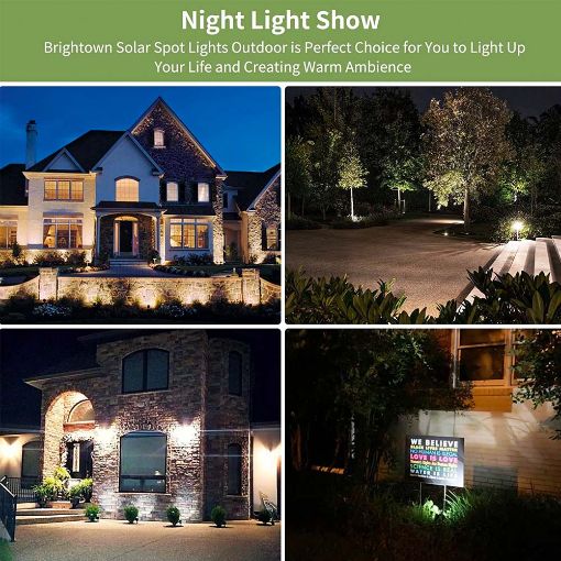 Εικόνα της 123LED Solar Ground Spot Tap Dance Black Cold White (2-Pack)