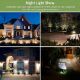 Εικόνα της 123LED Solar Ground Spot Tap Dance Black Cold White (2-Pack)