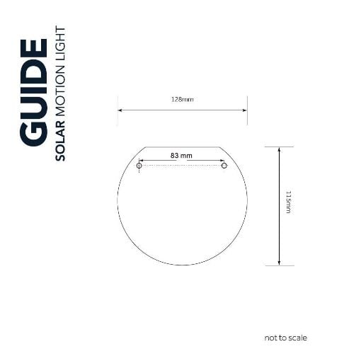 Εικόνα της 123LED Solar Wall Lamp with Motion Sensor Transparent
