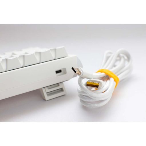 Εικόνα της Πληκτρολόγιο Ducky One 3 Mini RGB Cherry MX Silver Switches (US) Pure White DKON2161ST-PUSPDPWWWSC1
