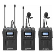 Εικόνα της Boya BY-WM8 Pro-K2 UHF Dual-Channel Wireless Microphone System with 2x Transmitters