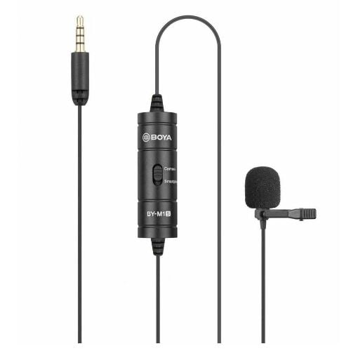 Εικόνα της Boya BY-M1S Omni Directional Universal Lavalier Microphone